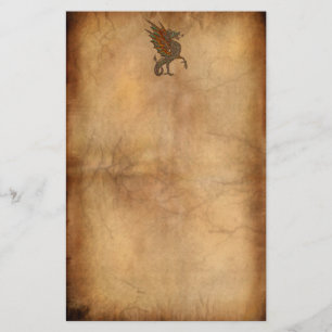 Papeterie Yes Old Medieval Dragon Design