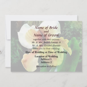 Paph Hellas Westonbirt Orchid Wedding Products Einladung