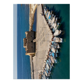 Paphos Castle & Harbour - Originalbild Poster