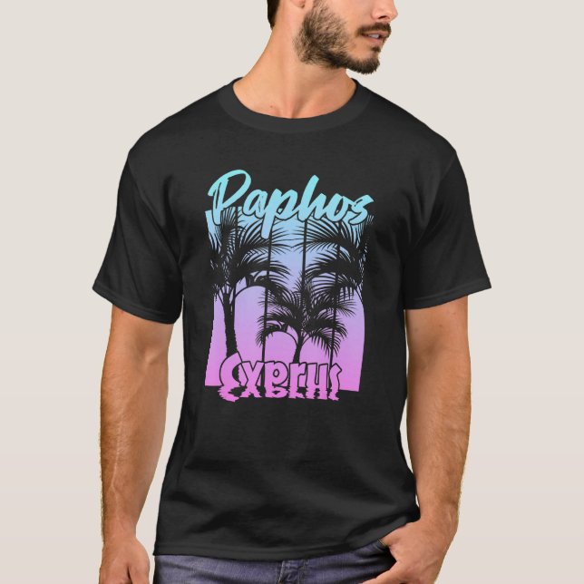 Paphos Cyprus T-Shirt (Vorderseite)