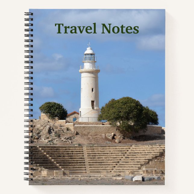 Paphos Cyprus Travel Journal-Notebook Notizbuch (Vorderseite)