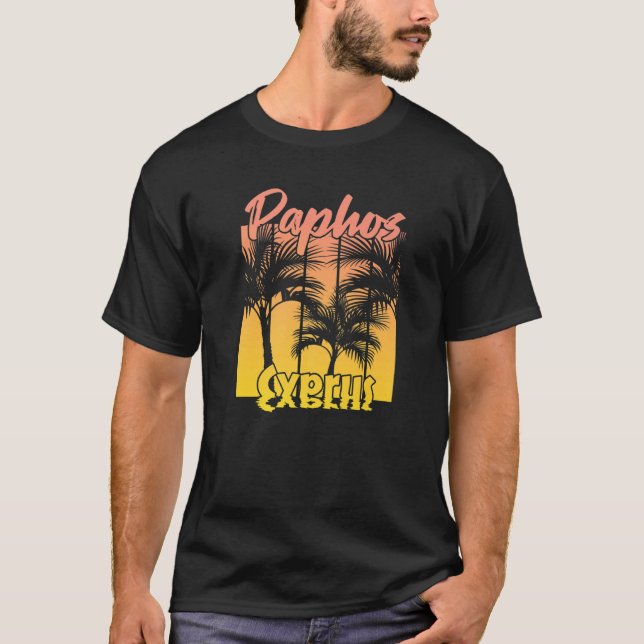 Paphos Zypern 2 T-Shirt (Vorderseite)