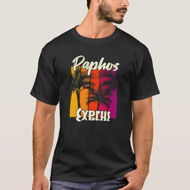 Paphos Zypern 3 T-Shirt (Vorderseite)