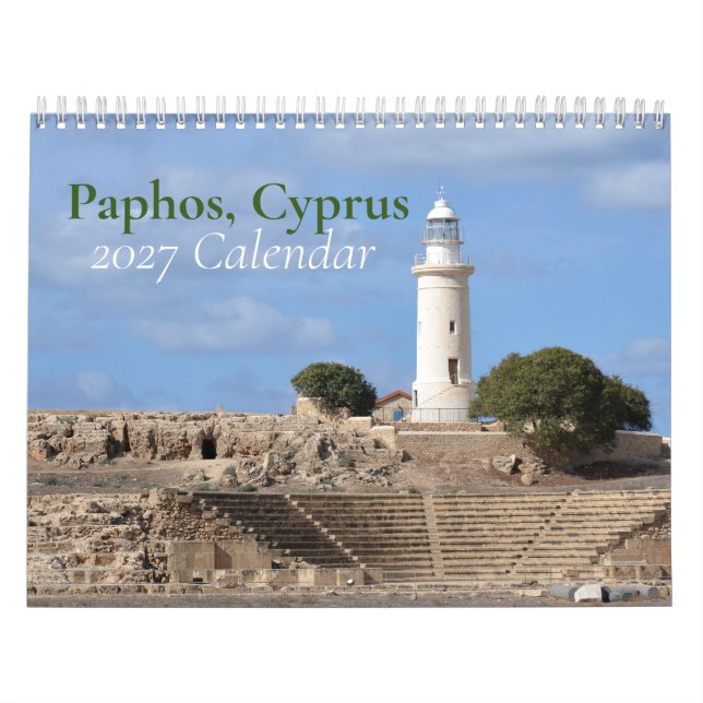 Paphos Zypern - Kalender 2026 (Titelbild)
