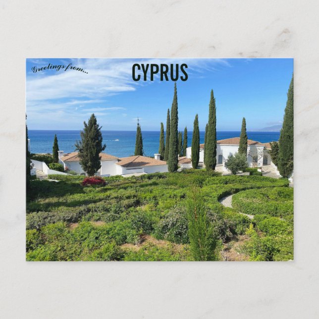 Paphos Zypern Postkarte (Vorderseite)