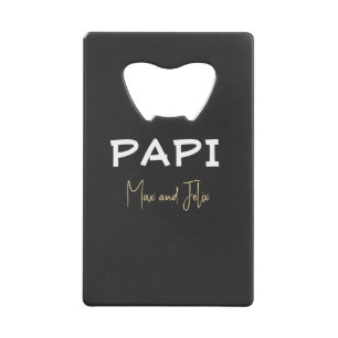 PAPI, noms d'enfants