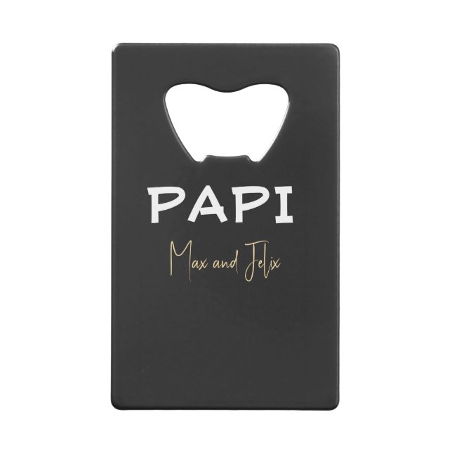 PAPI, noms d'enfants (Devant)