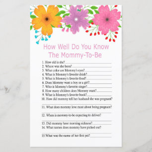 Papier С fleurs à l'état sec Comment bien connaissez-vous