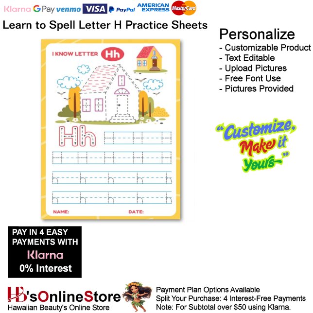 Papier 1 Learn To Spell Letter H Teacher Home Schooling (1 Learn To Spell Letter H Teacher Home Schooling.)