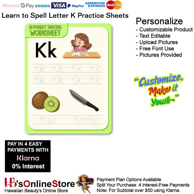 Papier 1 Learn To Spell Letter K Teacher Home Schooling (1 Learn To Spell Letter K Teacher Home Schooling.)