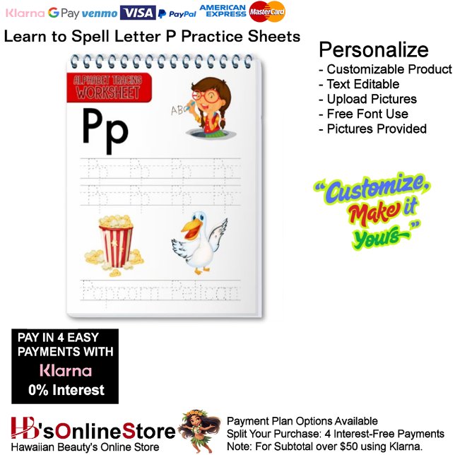 Papier 1 Learn To Spell Letter P Teacher Home Schooling (1 Learn To Spell Letter P Teacher Home Schooling.)