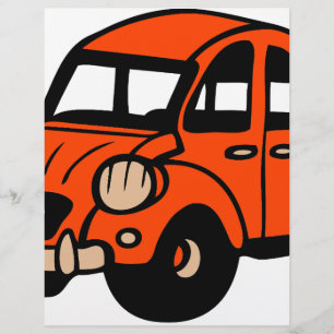 Papier 2 cv vintage