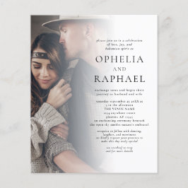 PAPIER 2 Fotos QR Code Bohemische Hochzeitsempfehl