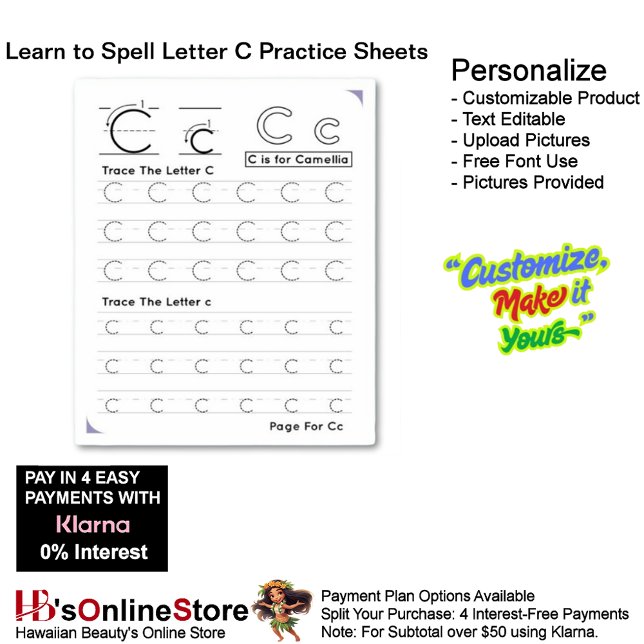 Papier 2 Learn To Spell Letter C Teacher Home Schooling (2 Learn To Spell Letter C Teacher Home Schooling.)