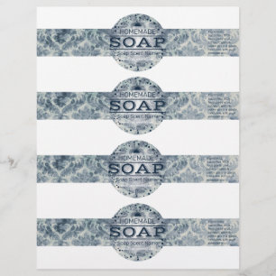 Papier 4- Enveloppes de savon Vintage faites maison