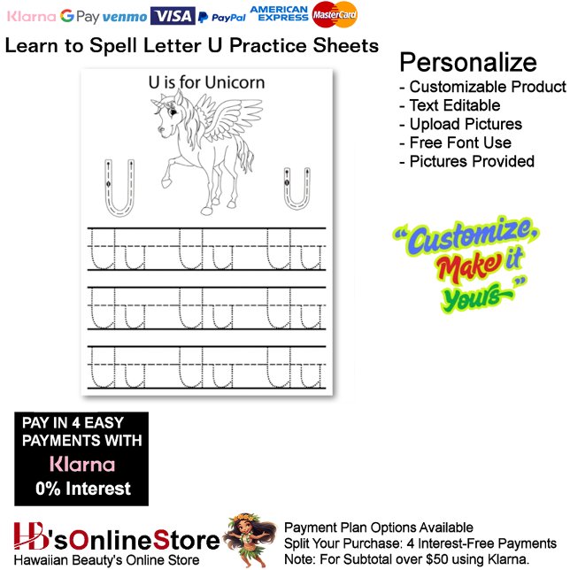 Papier 4 Learn To Spell Letter U Teacher Home Schooling (4 Learn To Spell Letter U Teacher Home Schooling.)