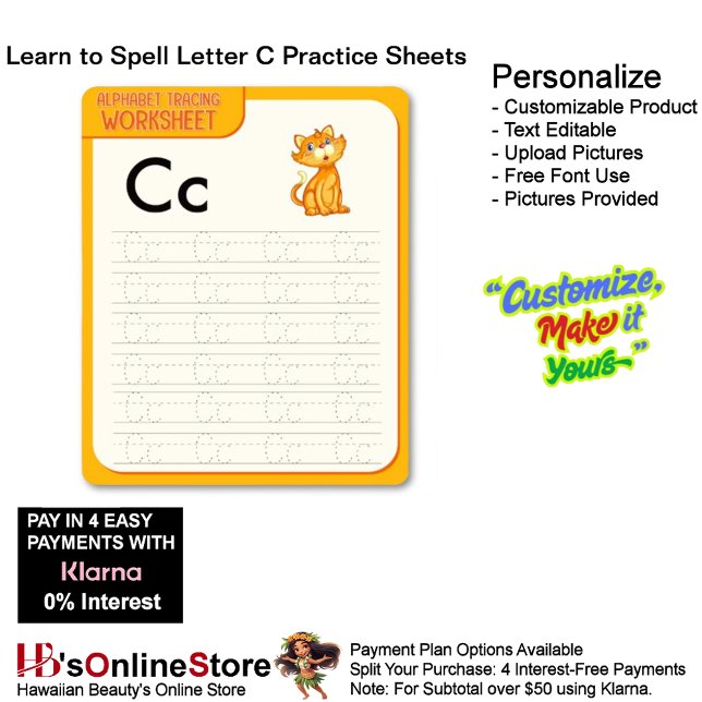 Papier 6 Learn To Spell Letter C Teacher Home Schooling (6 Learn To Spell Letter C Teacher Home Schooling.)
