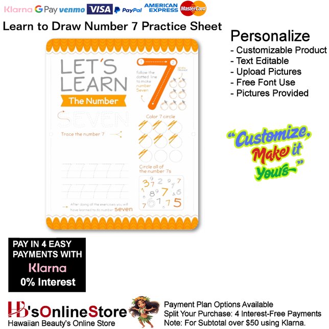 Papier 7 Learn To Draw Number 7 Teacher Home Schooling  (7 Learn To Draw Number 7 Teacher Home Schooling.)