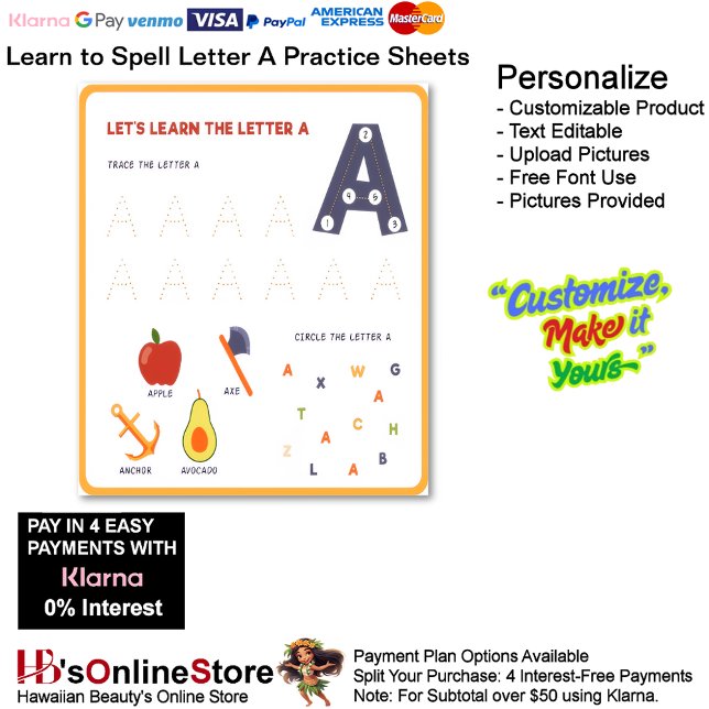 Papier 7 Learn To Spell Letter A Teacher Home Schooling (7 Learn To Spell Letter A Teacher Home Schooling.)