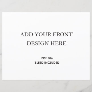 Papier 8,5x11" Impression recto verso horizontale