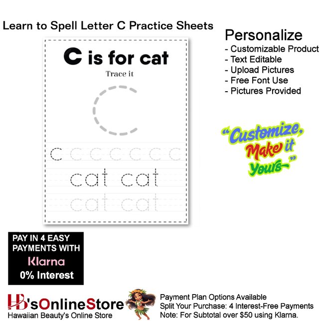 Papier 9 Learn To Spell Letter C Teacher Home Schooling (9 Learn To Spell Letter C Teacher Home Schooling.
)