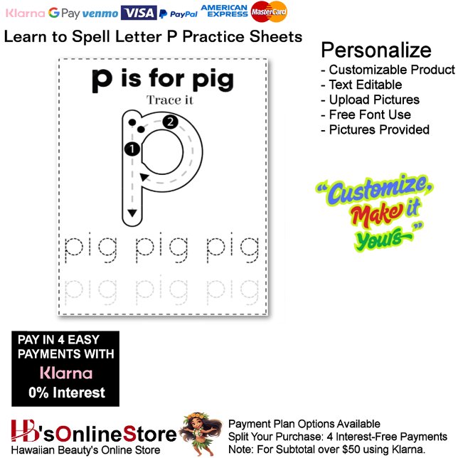 Papier 9 Learn To Spell Letter P Teacher Home Schooling (9 Learn To Spell Letter P Teacher Home Schooling.)