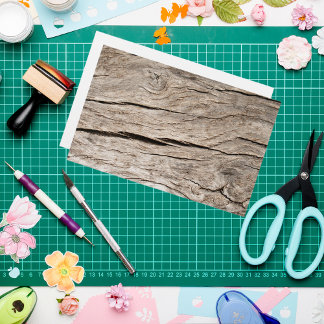 Papier à écorce à écorce à faux fissurés