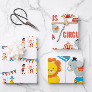 Papier à enveloppement de cirque Feuille plate Ens