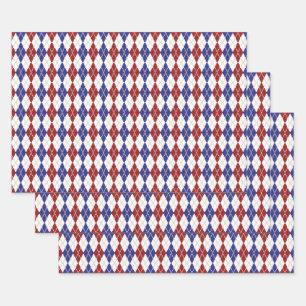 Papier à enveloppement de Jacquard Americana