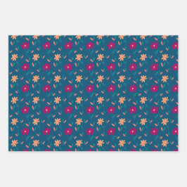 Papier à enveloppement floral