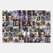 Papier à enveloppement Joe Biden