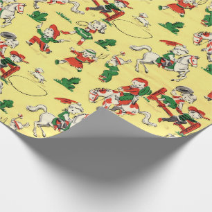 Papier à enveloppement pour cadeau de Cowboy et C