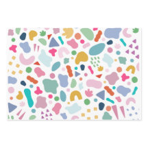 Papier à enveloppement Terrazzo