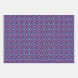 Papier à envelopper avec motif géométrique moderne