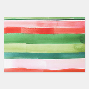 Papier à envelopper - bandes de peinture