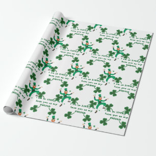 Papier à envelopper - Enveloppe cadeau de la Saint