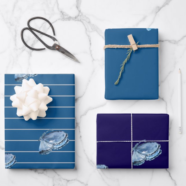 Papier à envelopper Feuille plate de 3 (Recto)