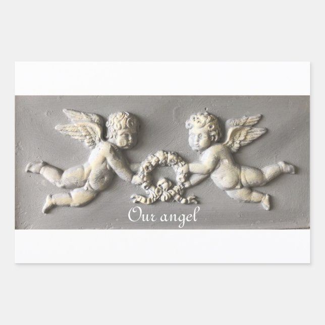 Papier à envelopper Feuille plate de 3 (Devant 3)