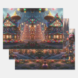 Papier à envelopper Feuille plate de 3