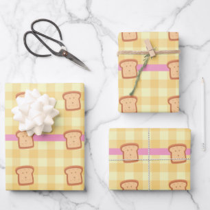 Papier à envelopper Kawaii torréfié (série 3)