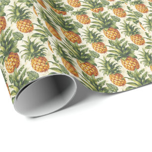 Papier à enveloppes Cadeau à ananas tropical