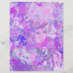 Papier à gratter couleur rose violet Abstrait Camo