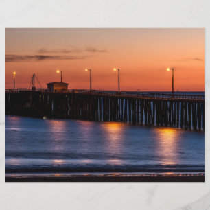 Papier à grattoir pittoresque Pismo Beach Sunset