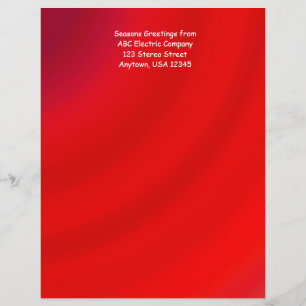 Papier à lettres correspondant à l'enveloppe à dég