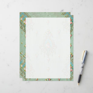 Papier à lettres non alignées