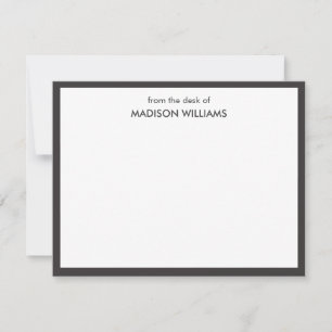 Papier à lettres personnalisé - Cartes à notes per