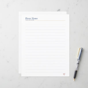 Papier à lettres pour correspondance de Bootcamp L