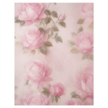 Papier à lettres rose pâle