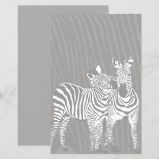 Papier à lettres Zebra Play