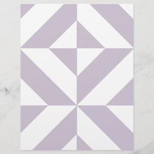 Papier à maquillage à carreaux géométriques de rai